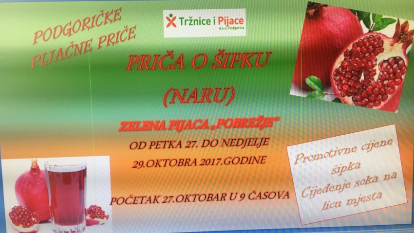 Počinje manifestacija &#8220;Priča o šipku&#8221;