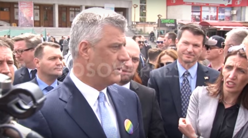 VIDEO: Hašim Tači na prvoj kosovskoj gej paradi!