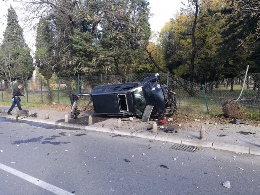 VIDEO &#8211; Predrag Popović bježao policiji sa 200 kg droge: Završio prevrtanjem na Milenijumu, mogao da pobije pješake!