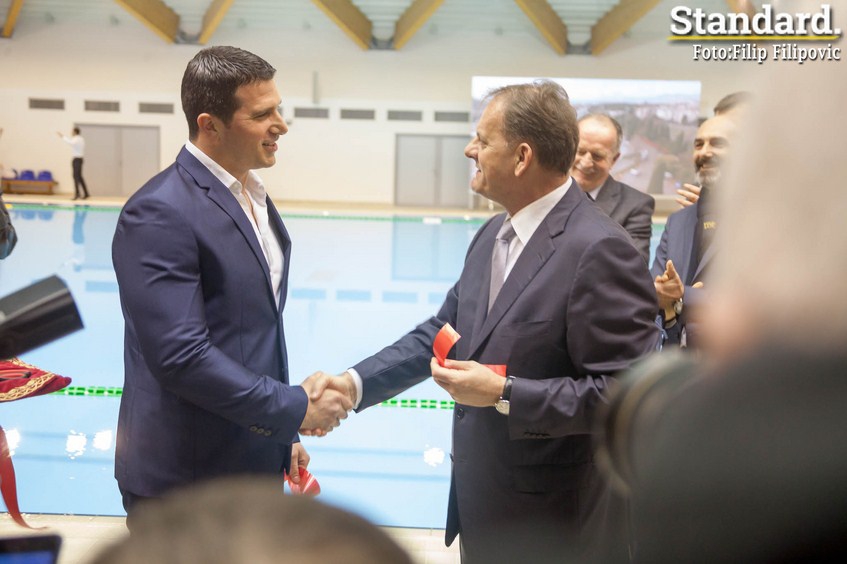 Bazen svečano otvoren: “Podgorica nije više samo grad fudbala i košarke nego i vaterpola”