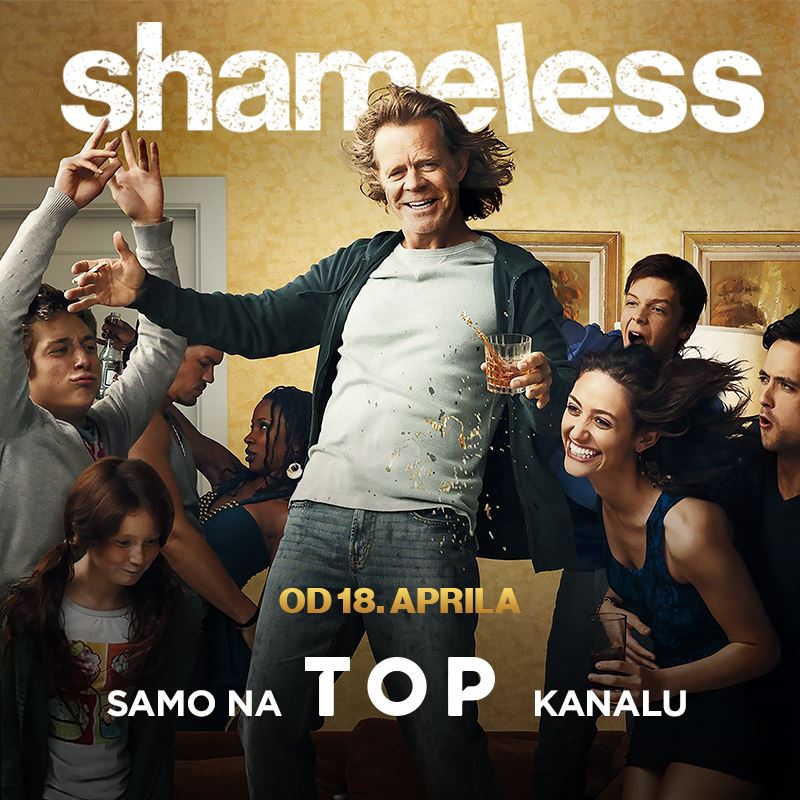 TOP kanal obogaćuje svoj program: &#8220;Shameless&#8221; premijerno na TOP-u