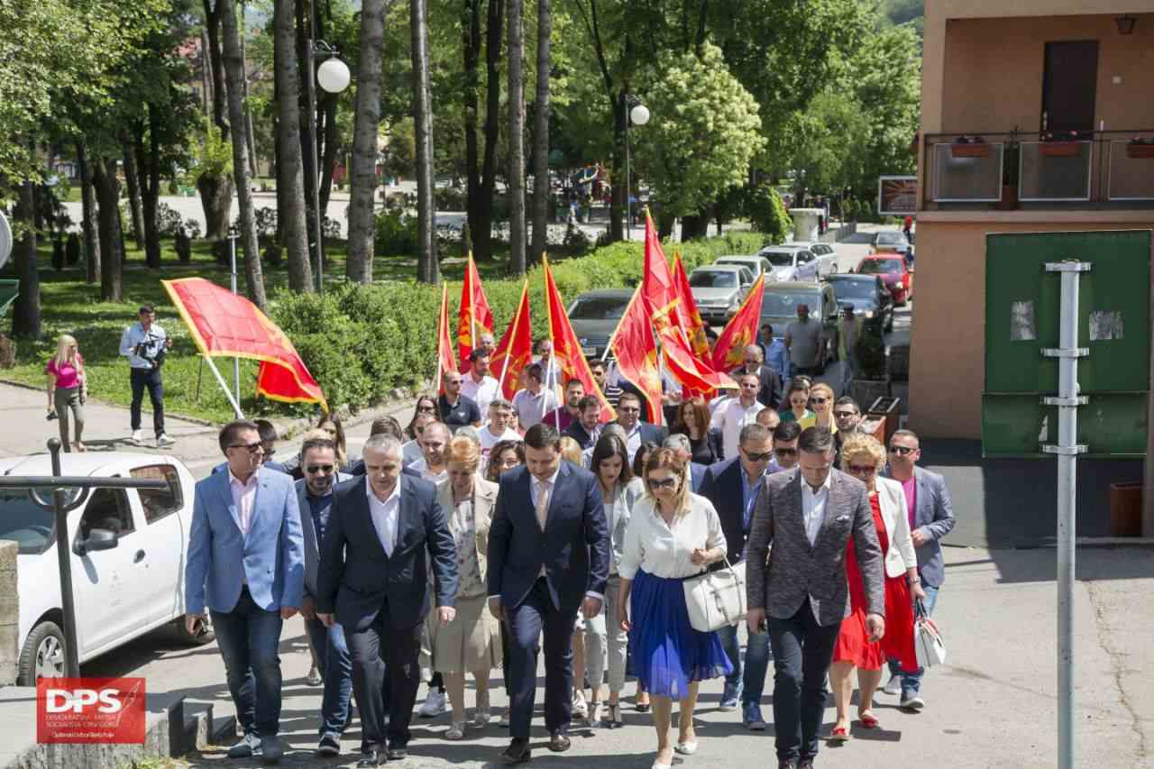 DPS sa partnerima predala listu: U Bijelo Polje ulažemo 100 miliona eura