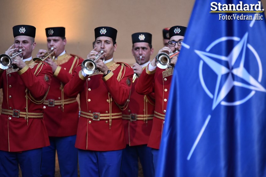 FOTO &#8211; Katnićev vojnički pozdrav Vojnom orkestru