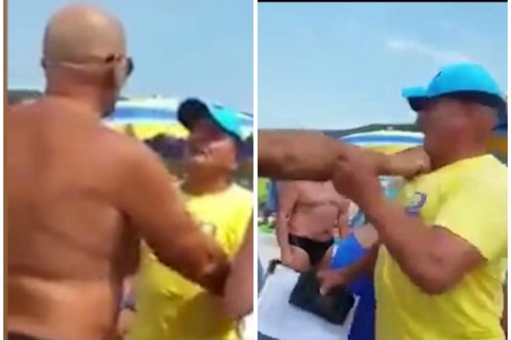 Turista nokautirao bahatog gazdu plaže na Jadranu