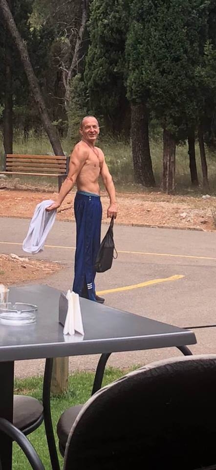 FOTO &#8211; Miško Đukić se skinuo na Gorici: Nije Tramp lud, zbog ovakvih ima da izbije Treći svjetski rat