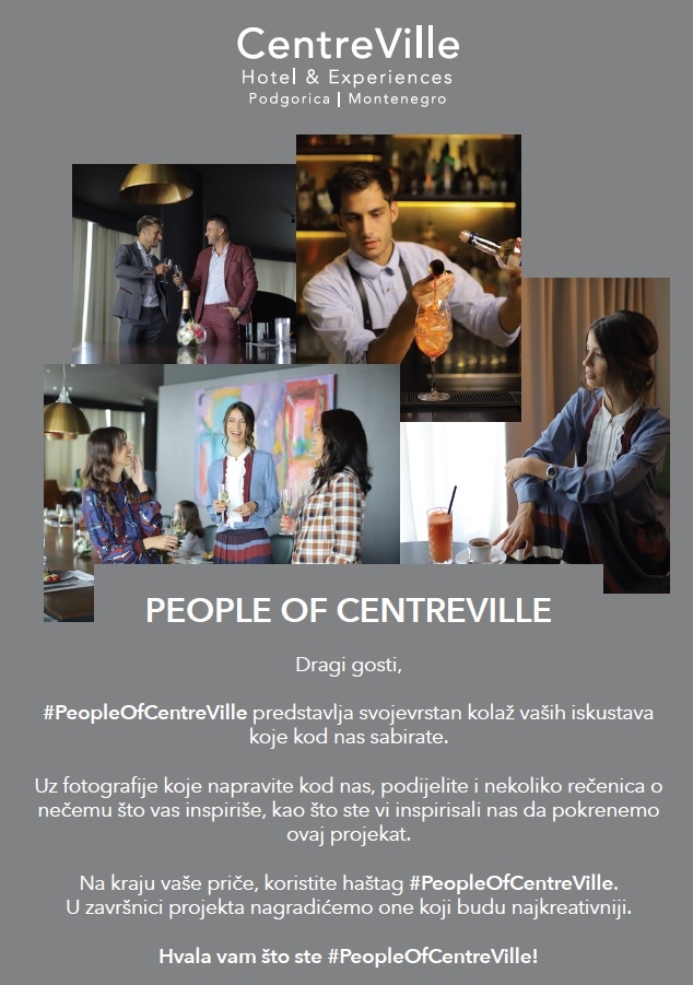 CentreVille Hotel &#038; Experiences i The Living Room u Podgorici predstavljaju septembarski kalendar