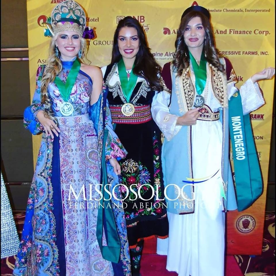 Crnogorska narodna nošnja najljepša u Evropi: Katarina Šećković osvojila bronzu na Miss Earth koji se održava na Filipinima