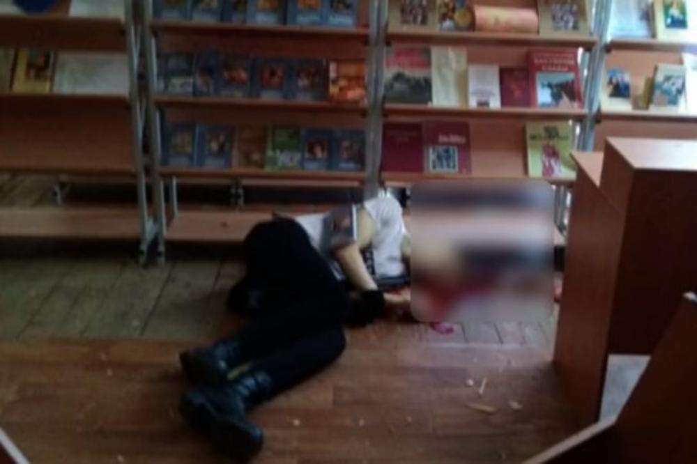 Uznemirujući snimak: Leš tinejdžera koji se upucao posle krvavog pira u školi, a prethodno ubio 19 ljudi