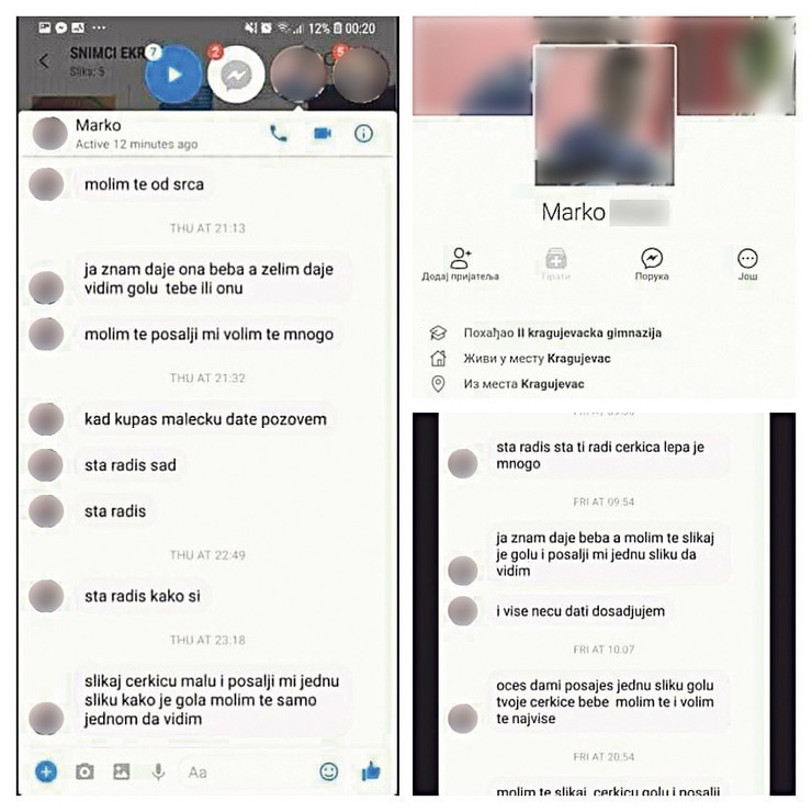 &#8220;ZNAM DA JE BEBA, ALI SLIKAJ JE GOLU&#8221;: Pedofil iz Kragujevca uhapšen, pa pušten na slobodu