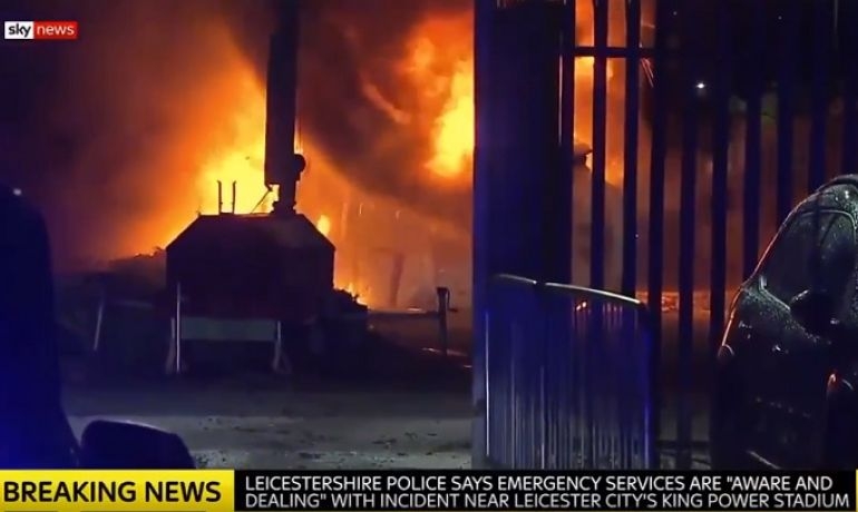 U helikopteru koji se srušio u Engleskoj bio je i vlasnik Lestera