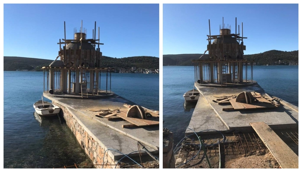 SPC gradi krstionicu na vodi u Tivtu, niko o tome ništa ne zna?