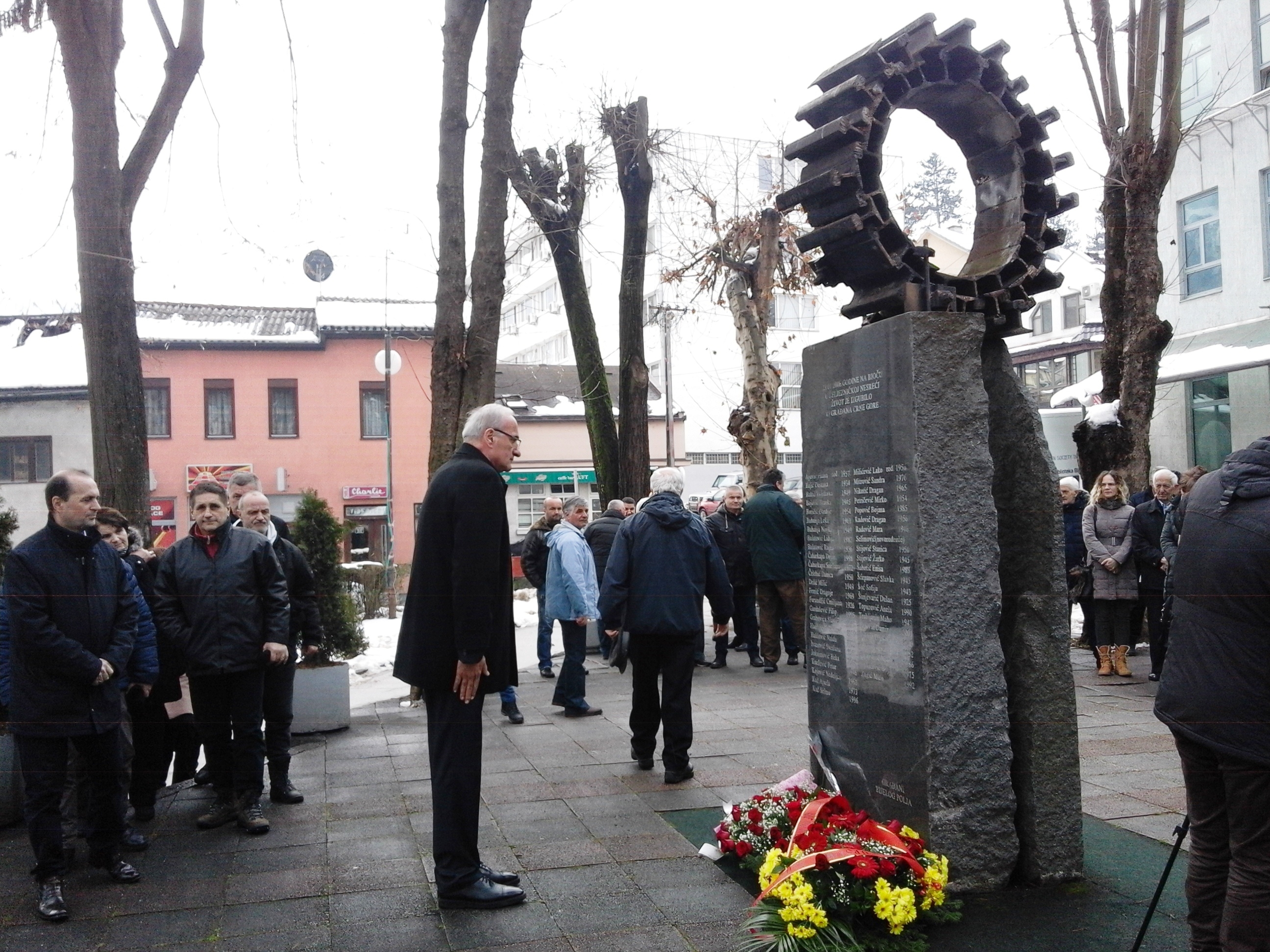 Bijelo Polje: Obilježena godišnjica od željezničke tragedije na Bioču