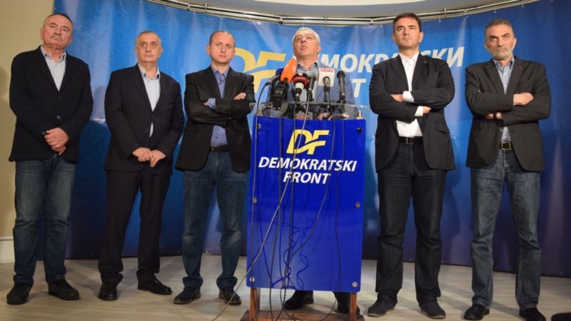 Demokratski front se pridružio bojkotu Skupštine