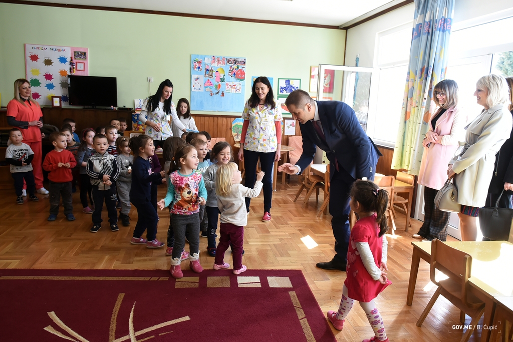 Šehović: Gradiće se nekoliko vrtića širom Crne Gore