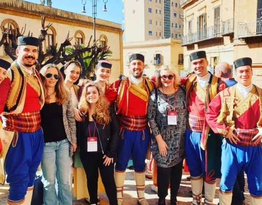 Folklorni ansambl KIC-a “Budo Tomović” bio na festivalu na Sicijili