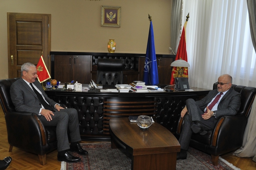 Darmanović sa sekretarom CEI: Saradnja je stub stabilnosti i prosperiteta regiona