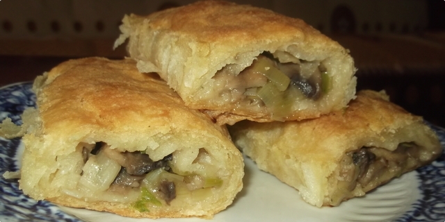 Pita sa prazilikom i pečurkama