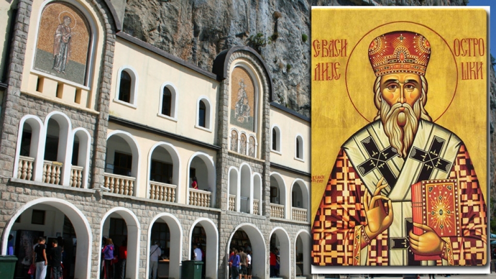 Danas slavimo Svetog Vasilija Ostroškog