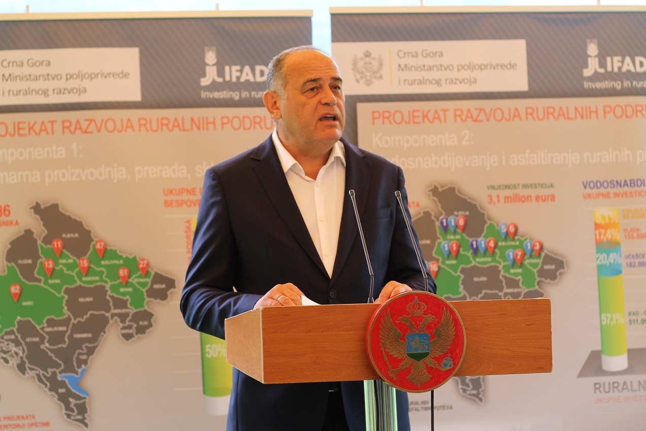 Simović u Mojkovcu: Novih četiri miliona eura investicija u razvoj ruralnih područja na sjeveru