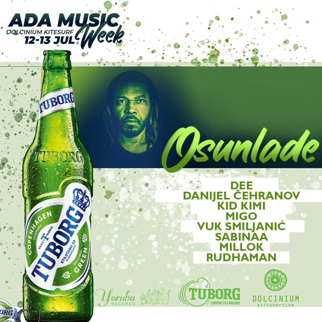 Festival Ada Music Week u subotu i nedjelju na Dolcinium Kite Surf