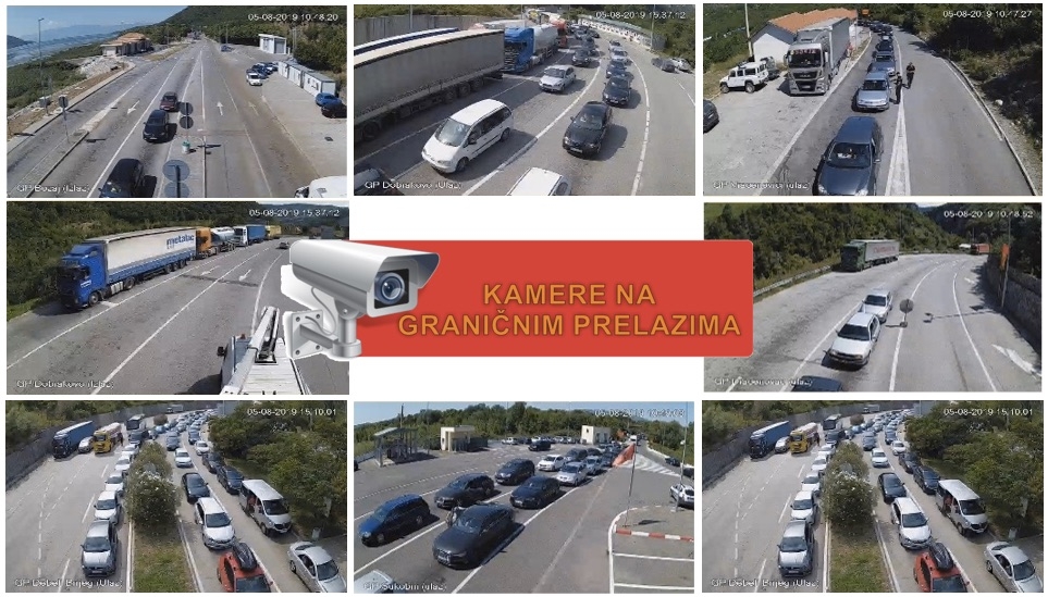 Pušten u rad novi servis MUP-a: U svakom trenutku možete vidjeti da li ima gužvi na graničnim prelazima