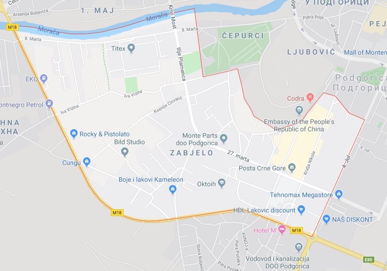 Podgorica: Za igralište i park na Zabjelu 100.000 eura