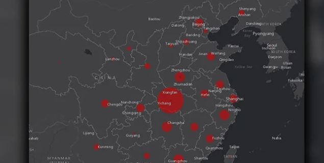 Iz minuta u minut: Objavljena interaktivna mapa širenja koronavirusa u realnom vremenu!
