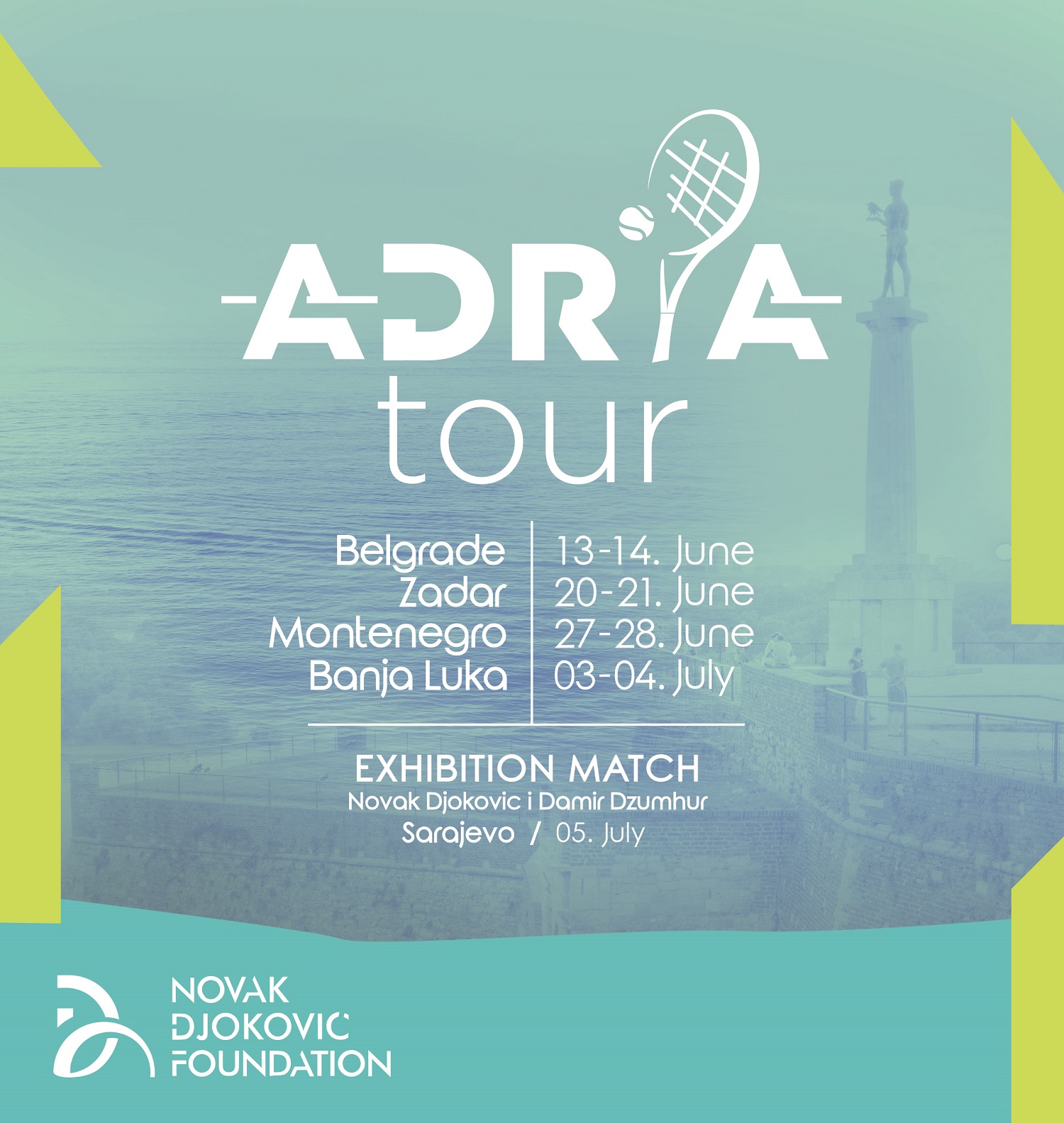 Novak stiže u Crnu Goru &#8211; &#8220;Adria tour&#8221; okuplja zvijezde, stižu Tim i Dimitrov