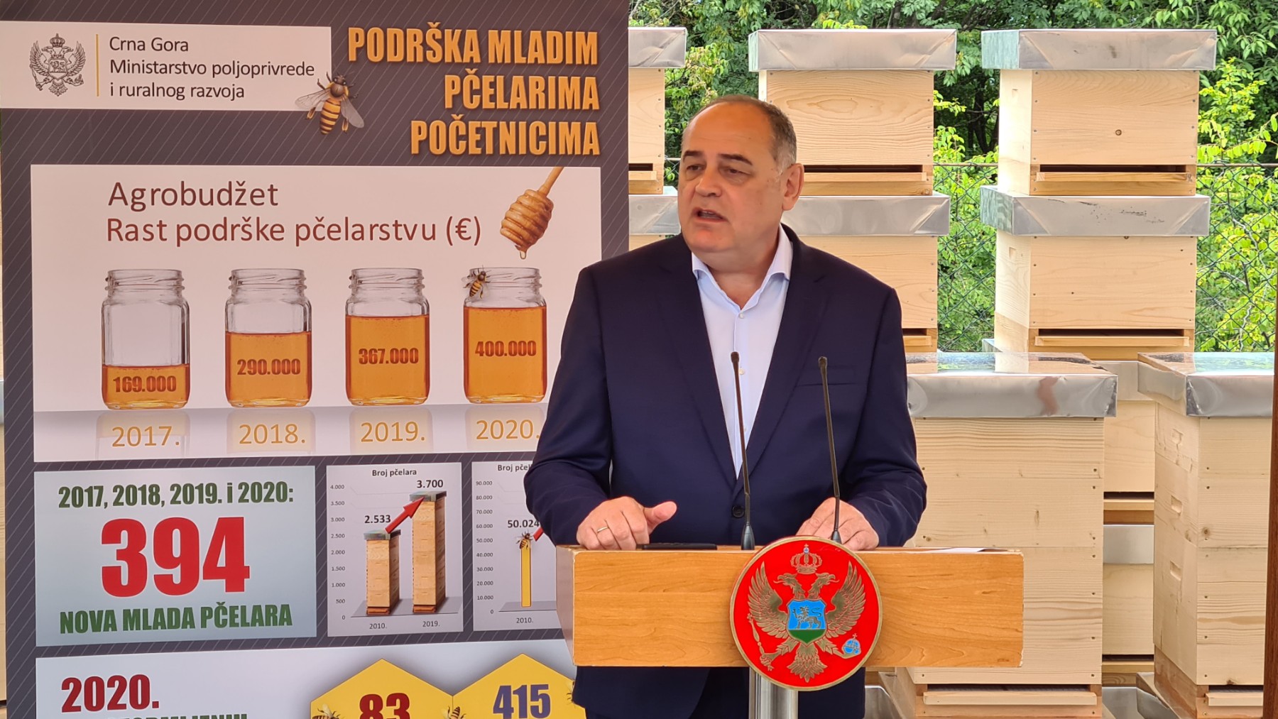Simović: Ohrabrujući trend interesovanja mladih za pčelarstvo