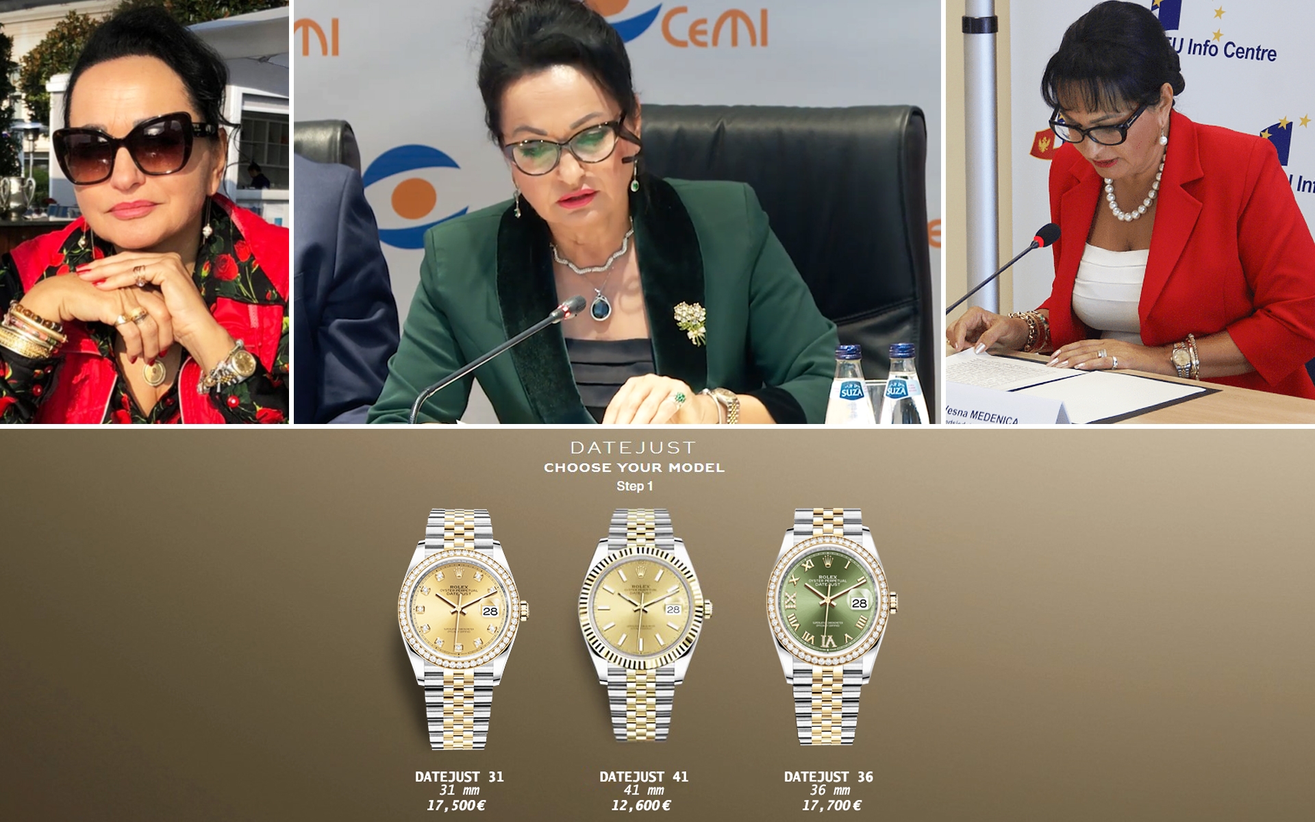Medenica: Sat od pet hiljada maraka sam dobila od supruga, prema Zakonu nisam bila dužna da ga prijavim