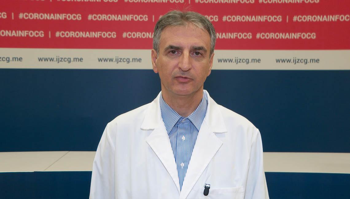 Mugoša: Istraživanja pokazala da se virus neće prenijeti ako je prošlo tri dana od posljednjih simptoma