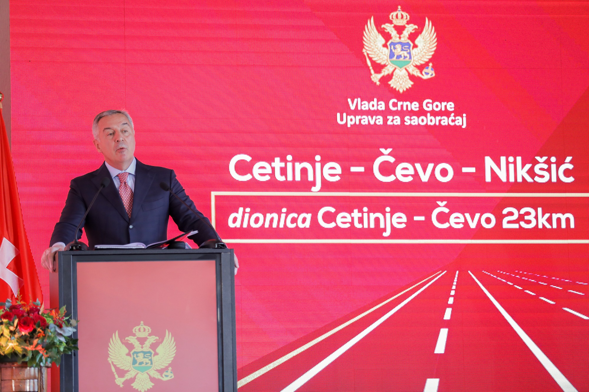 Đukanović: Put Cetinje-Čevo-Nikšić važna spona centra crnogorske državnosti i istorije