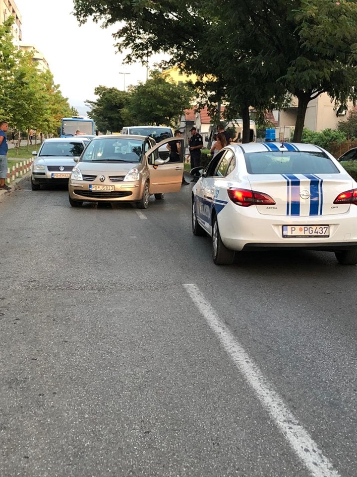 Saobraćajna nezgoda na Starom aerodromu: Oboren motociklista
