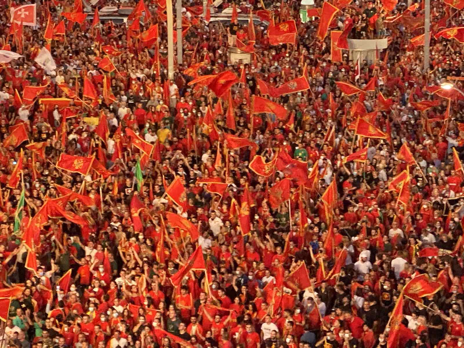 Patriotski skup na Trgu nezavisnosti