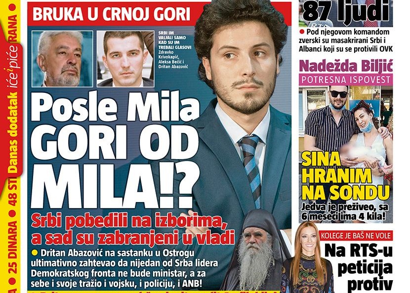 POGLED IZ BEOGRADA: &#8220;Poslije Mila gori od MILA&#8221;