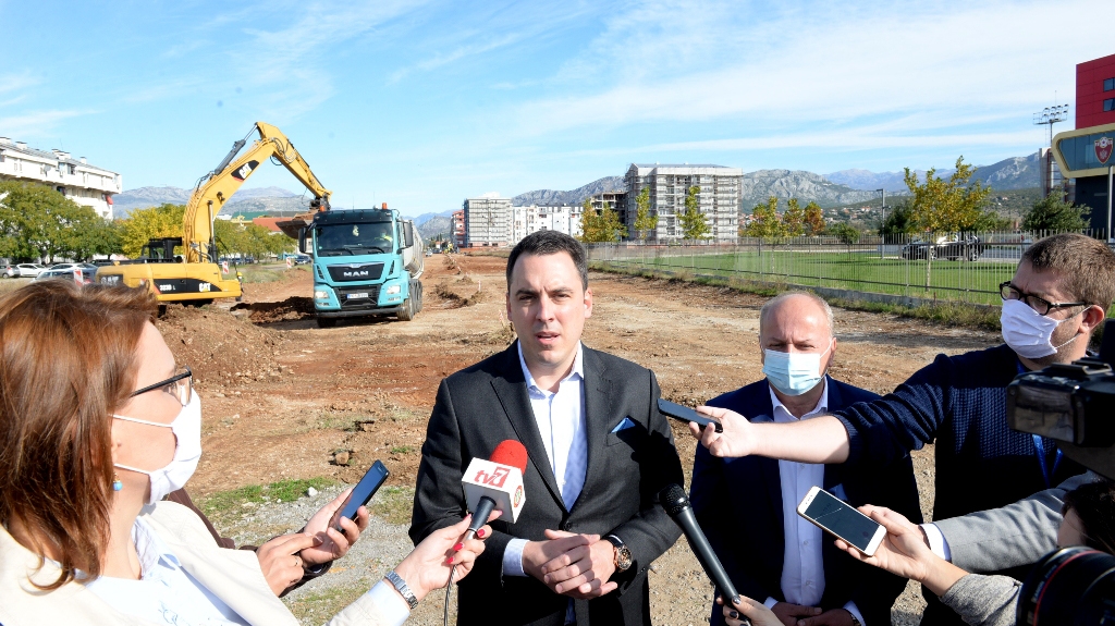 Počela izgradnja Bulevara Veljka Vlahovića vrijednog 4,6 miliona eura