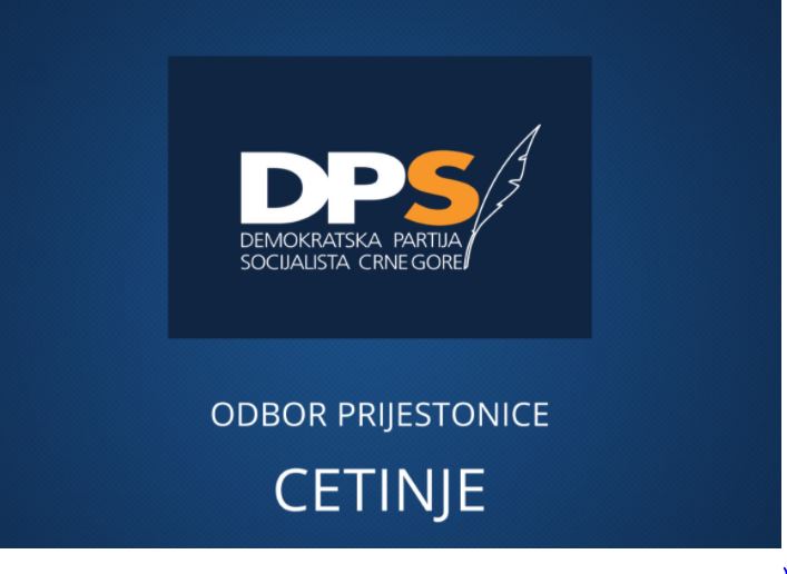 Odbor DPS Prijestonice: Mrvaljević na dobrom putu da ugasi Demokrate na Cetinju