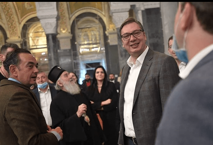 Vučić: Hram Svetog Save biće nova Aja Sofija