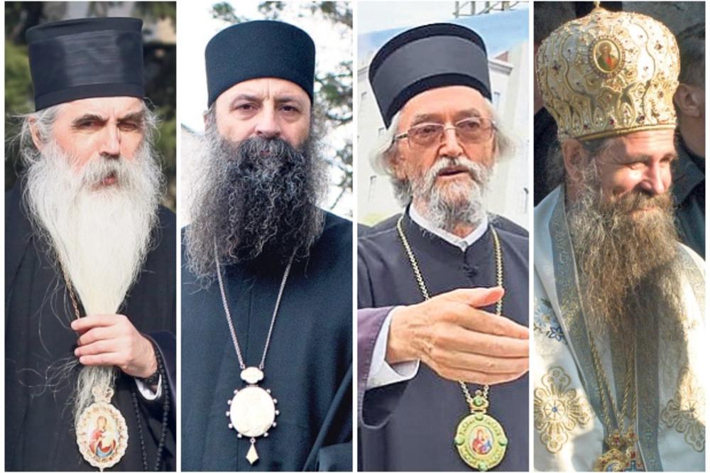 NASLJEDNIK PATRIJARHA IRINEJA: Na čelo SPC dolaze Irinej Bački, Porfirije, Jefrem ili Joanikije