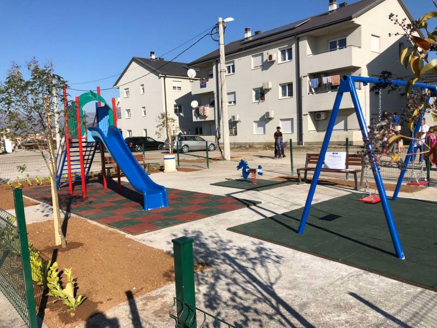 Novo dječije igralište na Vrelima