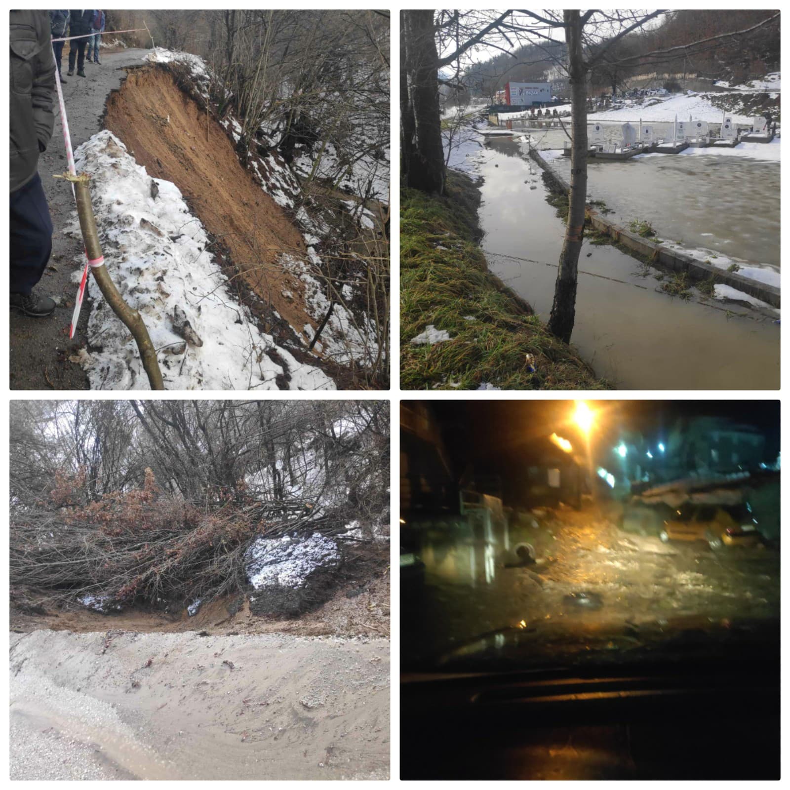 Poplave i odroni u više bjelopoljskih naselja