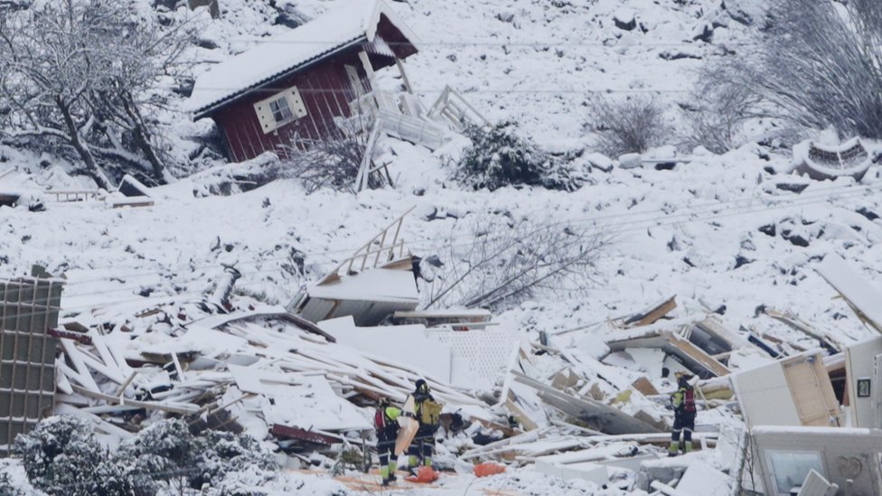 Pronađeno tijelo u klizištu u Norveškoj, za 10 osoba se traga