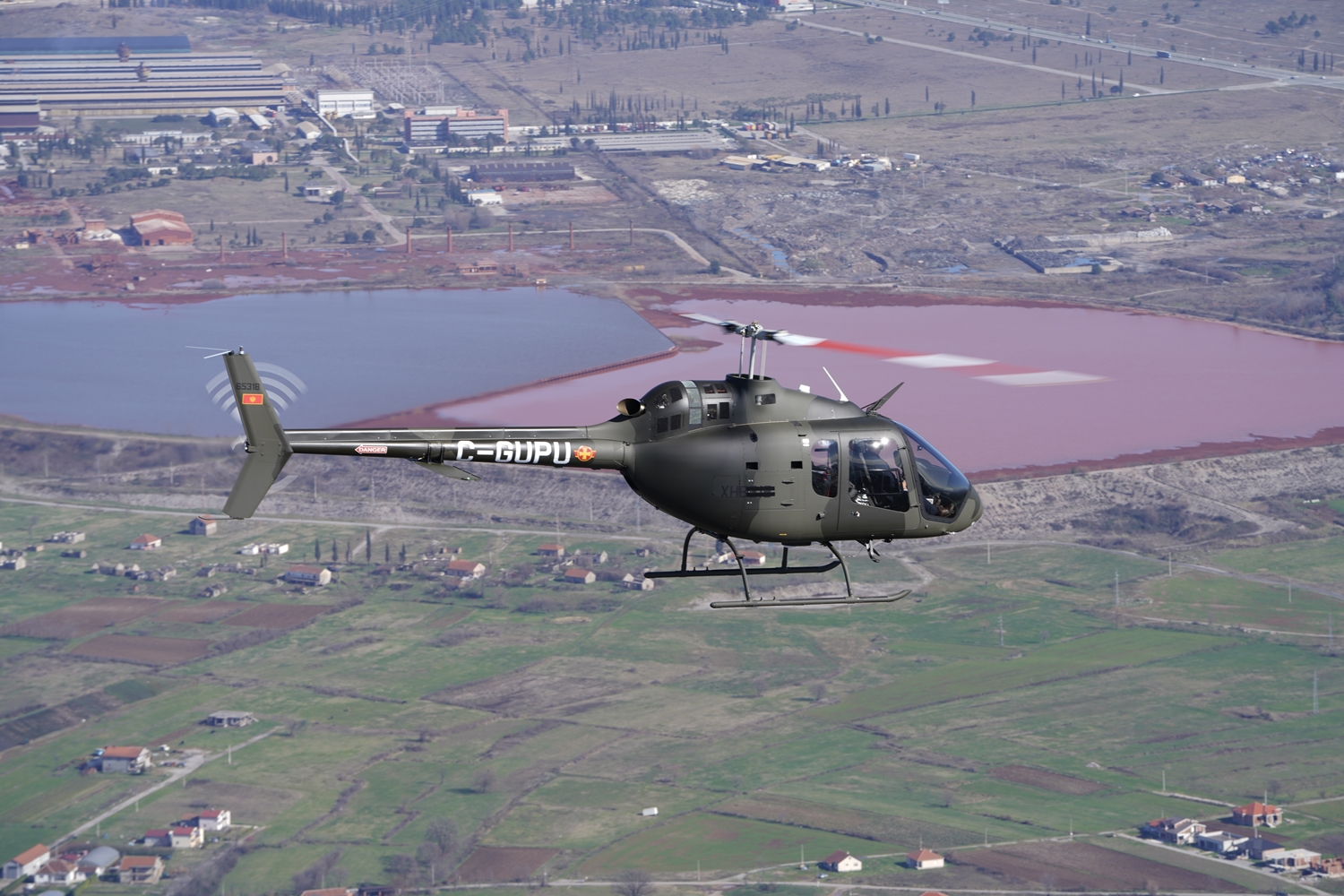 Novi BELL 505 stigao na vojni aerodrom u PG