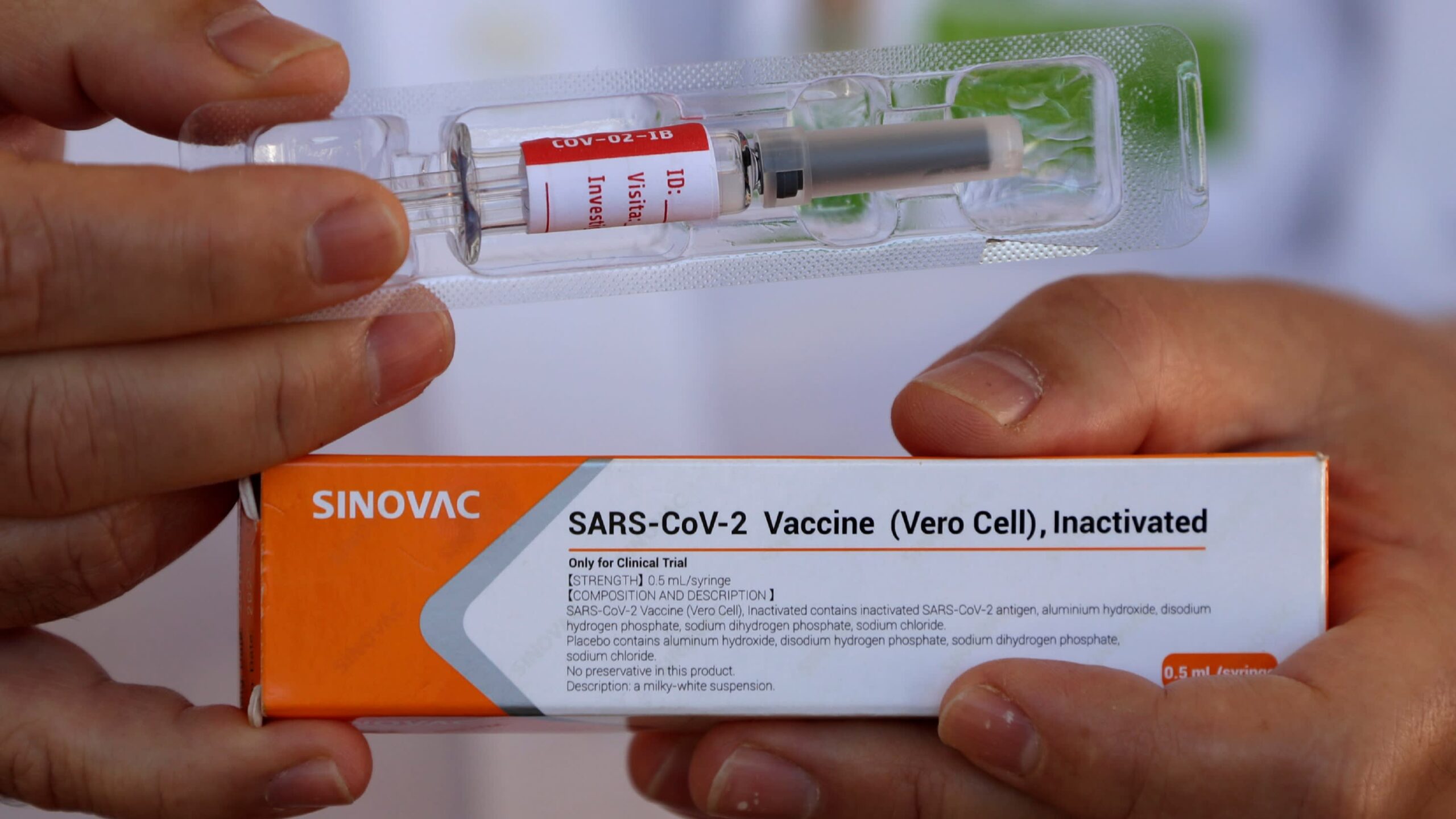 Kineska vakcina efikasna 65,7 posto u prevenciji simptomatskih slučajeva