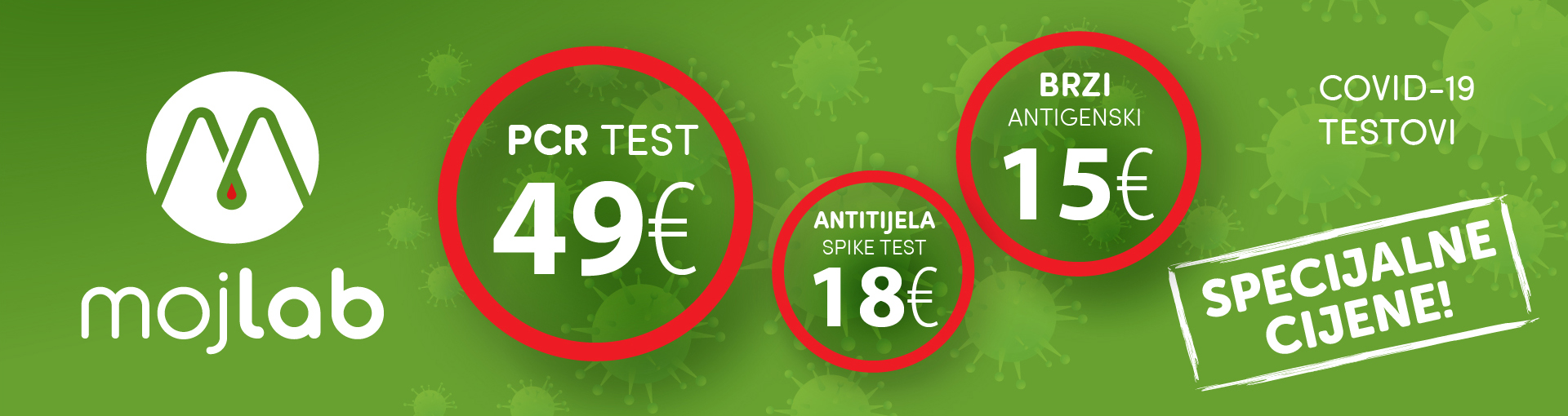 Moj Lab &#8211; najsavremenija laboratorija, najniže cijene testiranja