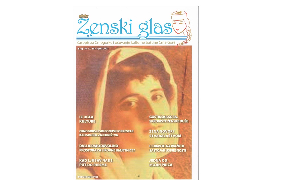 KIC: Promocija časopisa za Crnogorke i očuvanje kulturne baštine „Ženski glas“