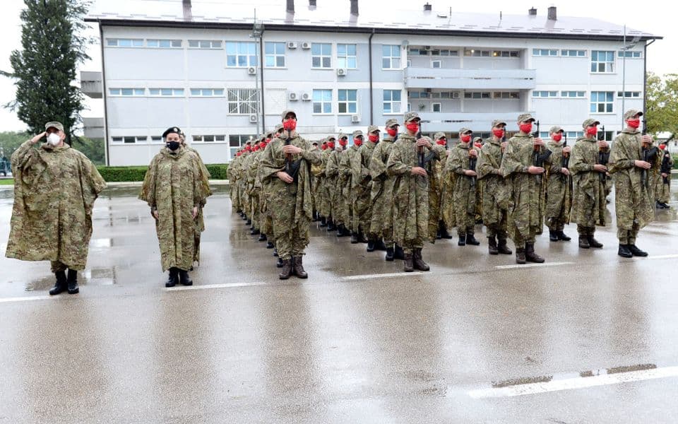 Crnogorski vojnici na vježbi &#8220;Jadranski udar 21&#8221;