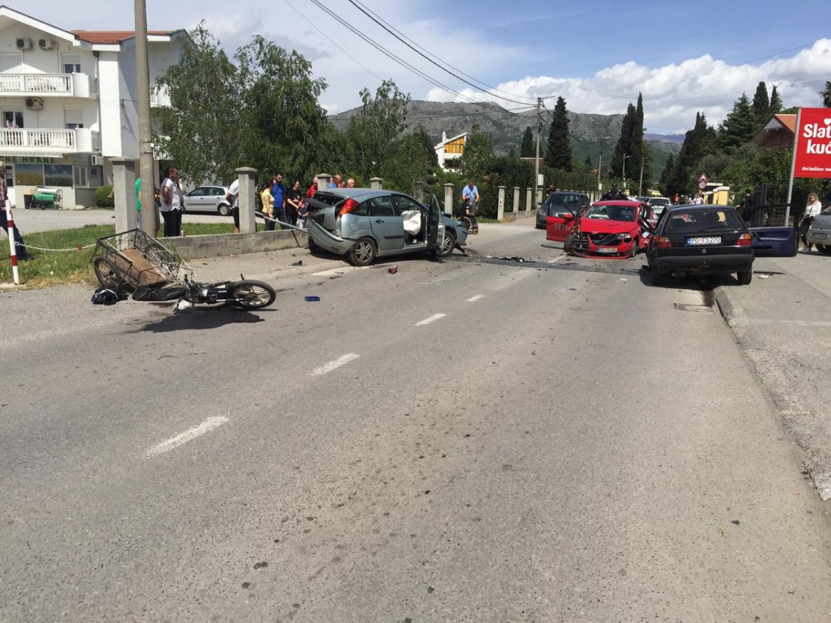 Preminuo motociklista od posljedica zadobijenih u jučerašnjem udesu u Podgorici