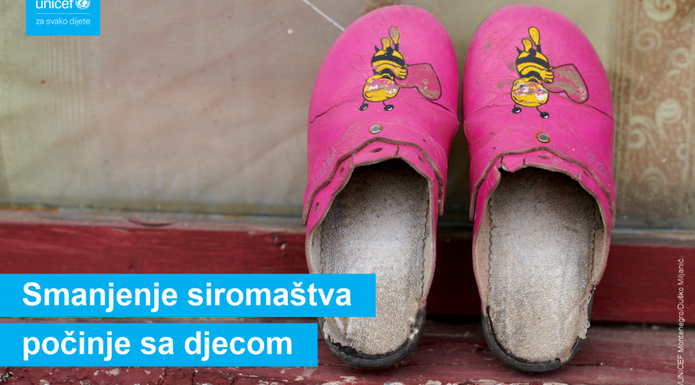 UNICEF: Crna Gora mora smaniti siromaštvo djece i osigurati da sva djeca imaju pristup kvalitetnom obrazovanju