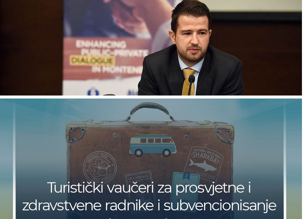 Turistički vaučeri još nijesu stigli, a kad će ne znamo